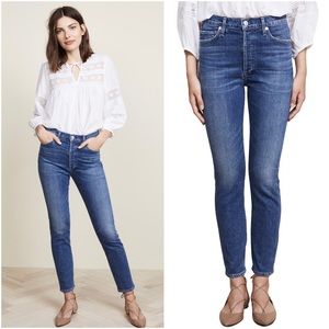 Citizens Of Humanity- Olivia High Rise Slim Ankle Jeans